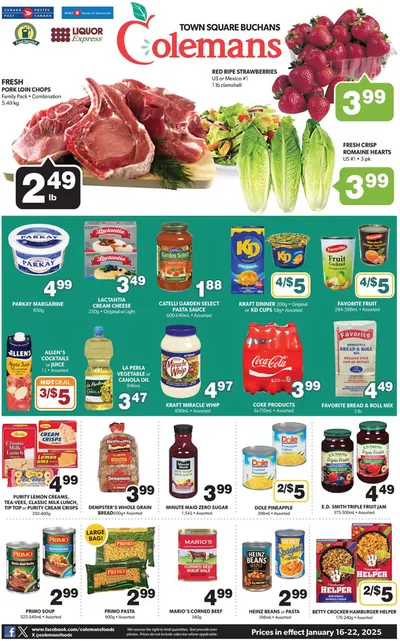 Coleman's catalogue in St. John's | Great offer for bargain hunters | 2025-01-16 - 2025-01-22