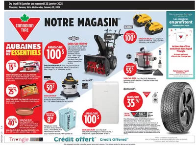 Garden & DIY offers in Drummondville | Current bargains and offers in Canadian Tire | 2025-01-16 - 2025-01-22