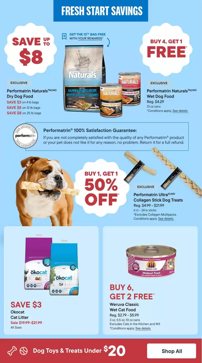 Petvalu catalogue in Barrie | Fresh Start Savings | 2025-01-14 - 2025-01-15