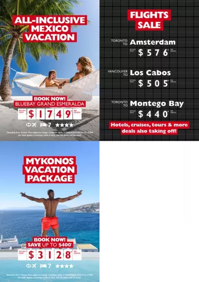 Travel offers in Bowmanville | Deals For Everyone in Flight Centre | 2025-01-14 - 2025-01-28