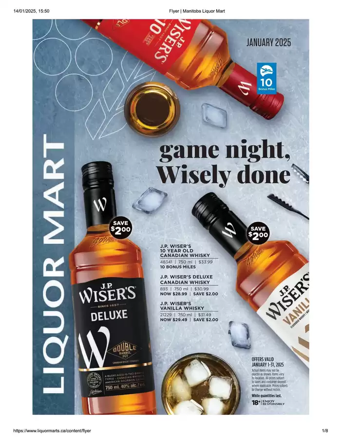 Liquor Mart catalogue in Winnipeg | Current deals and offers | 2025-01-14 - 2025-01-31