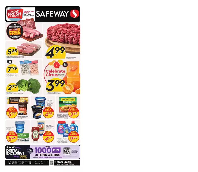 Safeway catalogue in Surrey | Weekly Flyer | 2025-01-16 - 2025-01-22