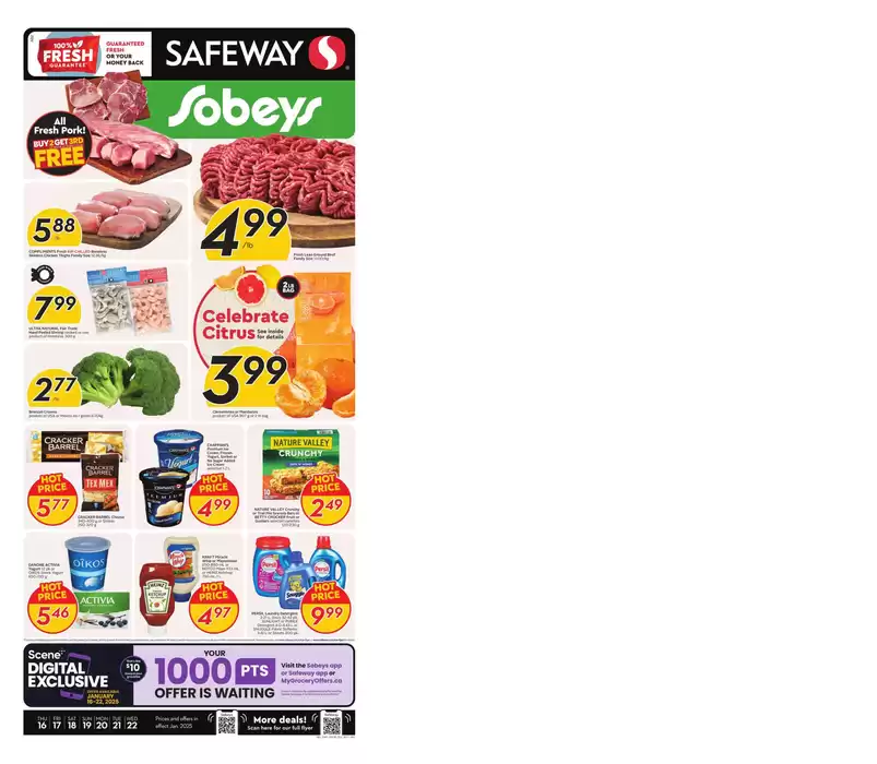 Safeway catalogue in Saint Albert | Great offer for bargain hunters | 2025-01-16 - 2025-01-22