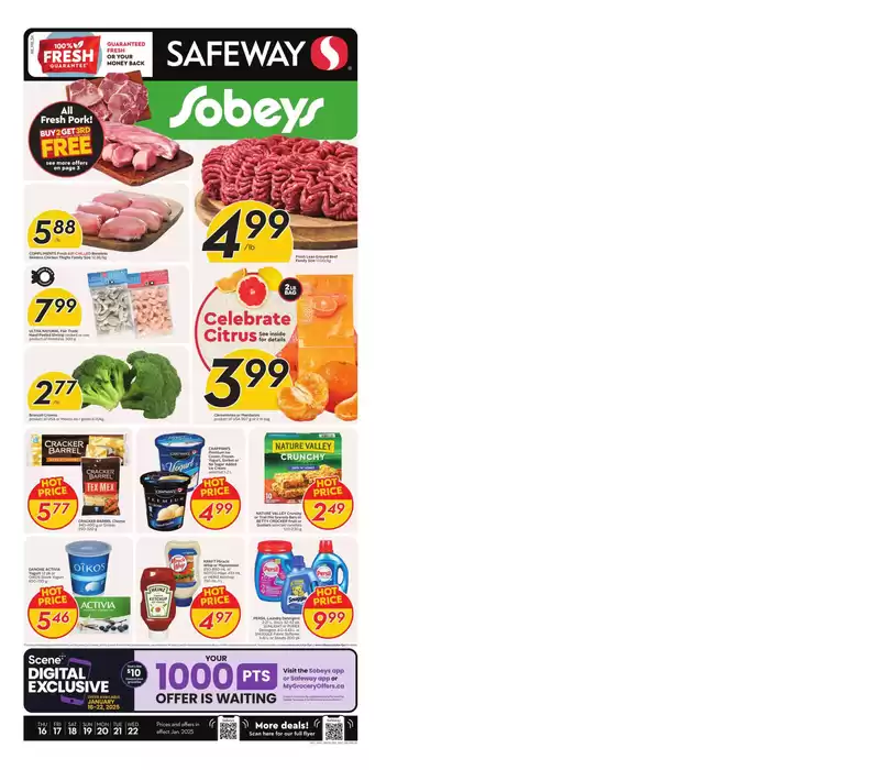 Safeway catalogue in Winnipeg | Wide range of offers | 2025-01-16 - 2025-01-22