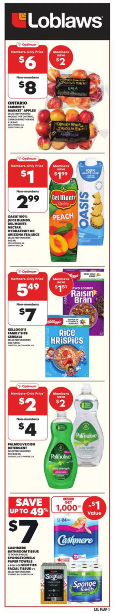 Loblaws catalogue in Toronto | Weekly Flyer | 2025-01-16 - 2025-01-22