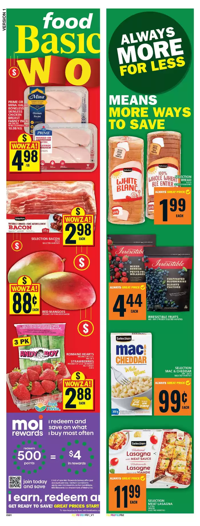 Food Basics catalogue in Bradford West Gwillimbury | Exclusive bargains | 2025-01-16 - 2025-01-22