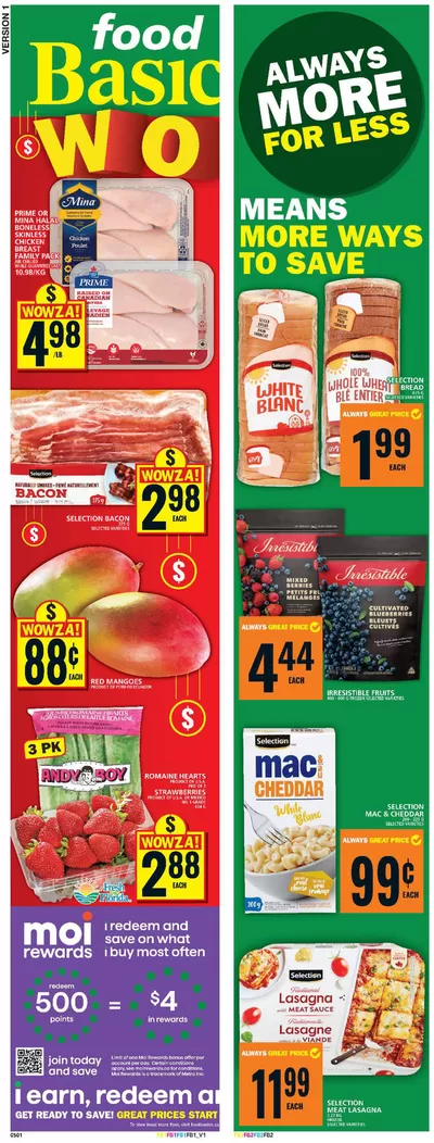 Food Basics catalogue in Whitchurch-Stouffville | Exclusive bargains | 2025-01-16 - 2025-01-22