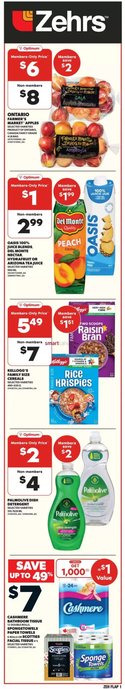 Grocery offers in Whitchurch-Stouffville | Zehrs Markets weeky flyer in Zehrs Markets | 2025-01-16 - 2025-01-22