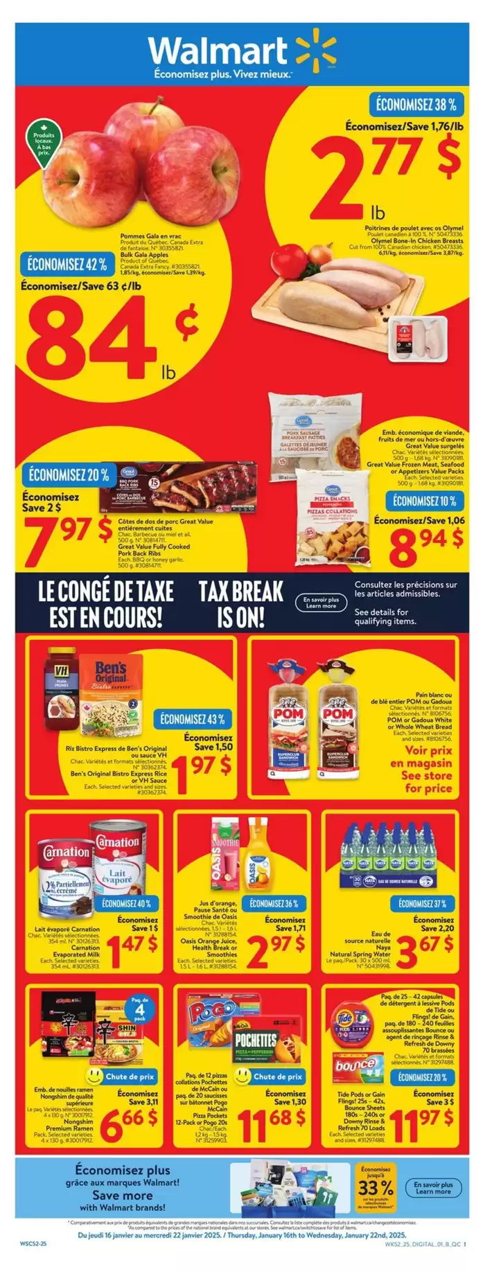 Walmart catalogue in Gatineau | Wide range of offers | 2025-01-16 - 2025-01-23