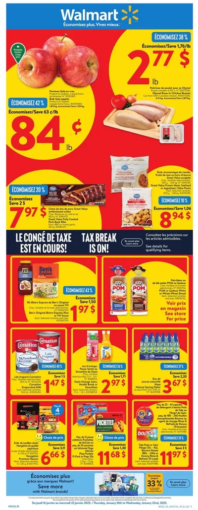 Walmart catalogue in Gatineau | Wide range of offers | 2025-01-16 - 2025-01-23