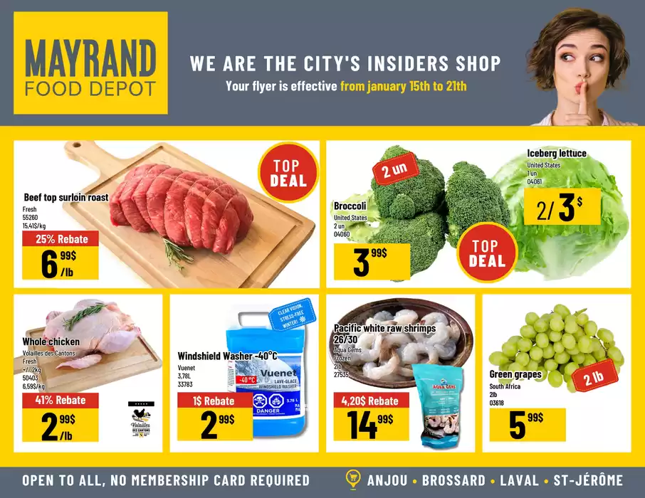 Mayrand catalogue in Montreal | Mayrand flyer | 2025-01-15 - 2025-01-22