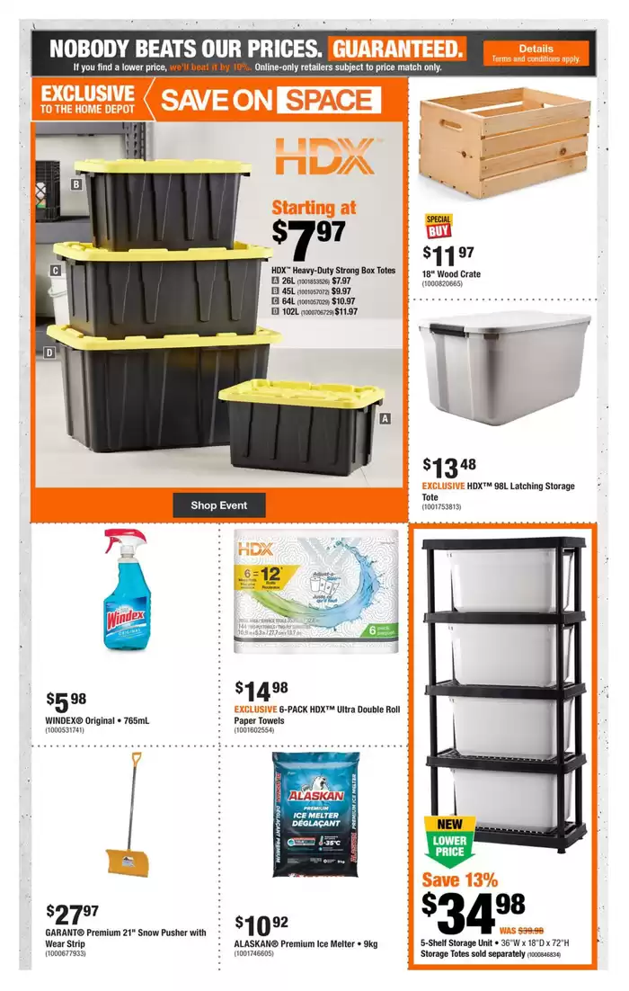 Home Depot catalogue in Bradford West Gwillimbury | Weekly Flyer_CP | 2025-01-16 - 2025-01-22