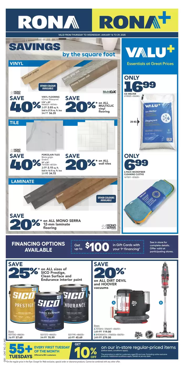 RONA catalogue in Georgetown | New offers to discover | 2025-01-16 - 2025-01-22