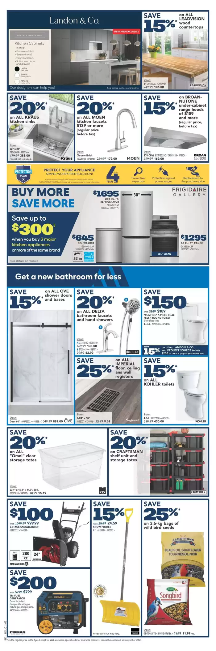 RONA catalogue in Georgetown | New offers to discover | 2025-01-16 - 2025-01-22