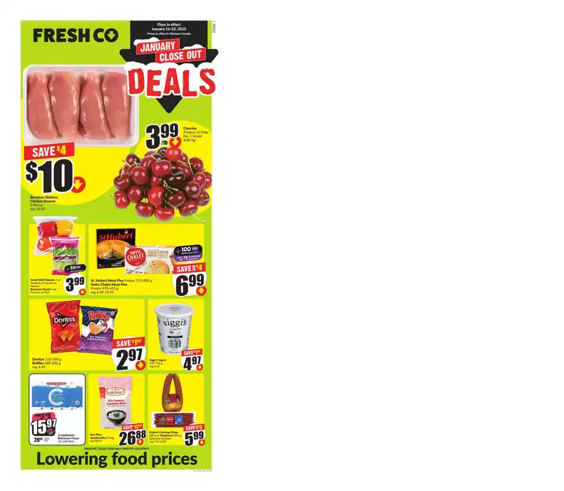 FreshCo catalogue in Winnipeg | Weekly West | 2025-01-16 - 2025-01-22