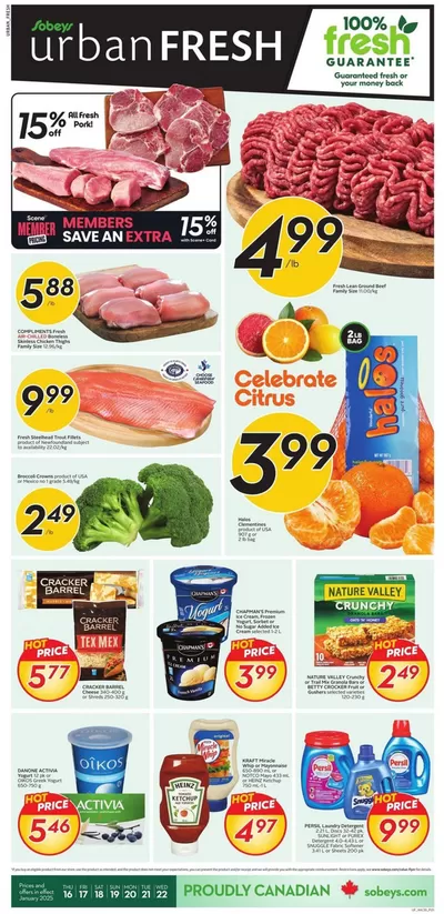 Grocery offers in Sydney | Discounts and promotions in Sobeys | 2025-01-16 - 2025-01-22