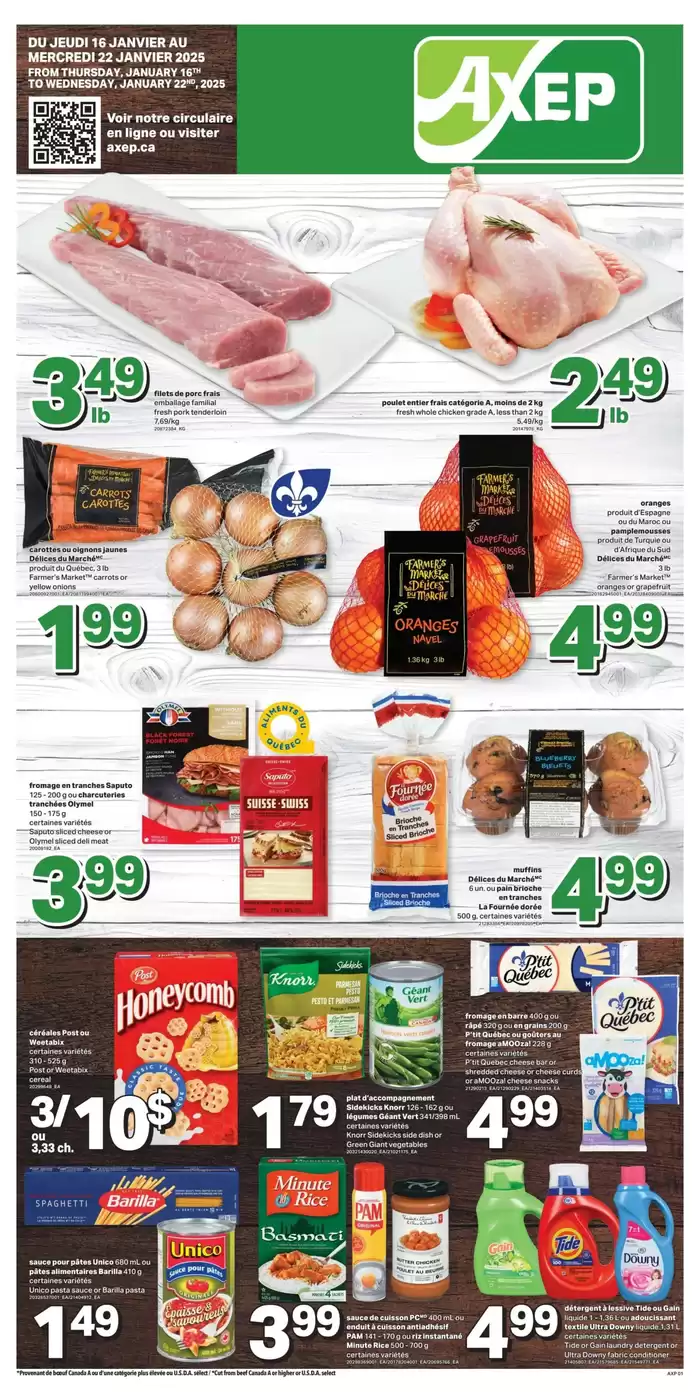 Axep catalogue in Bedford QC | Axep Weekly ad | 2025-01-16 - 2025-01-22