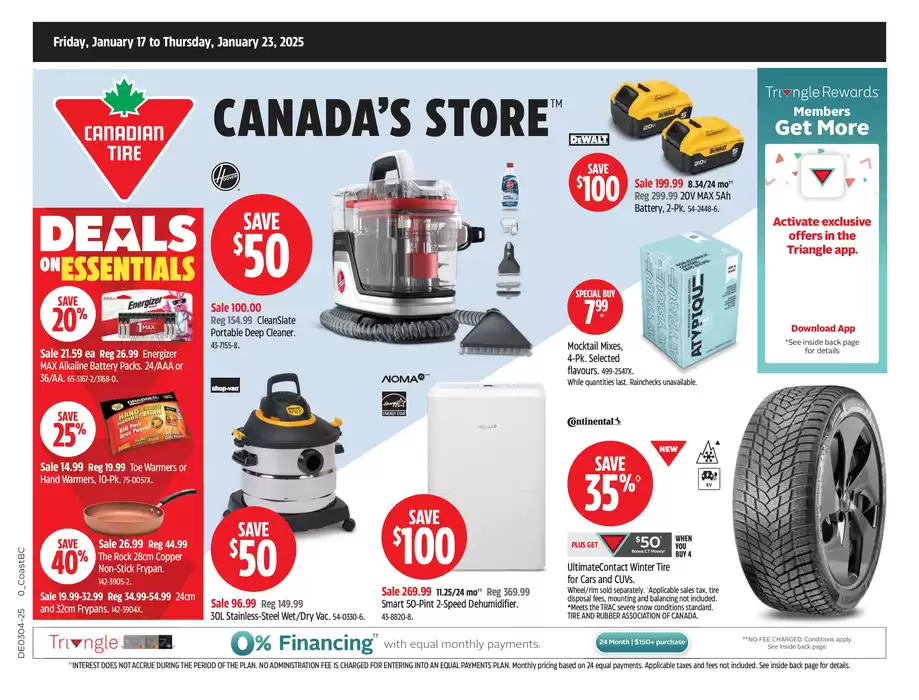 Canadian Tire catalogue in Courtenay | Exclusive bargains | 2025-01-17 - 2025-01-23