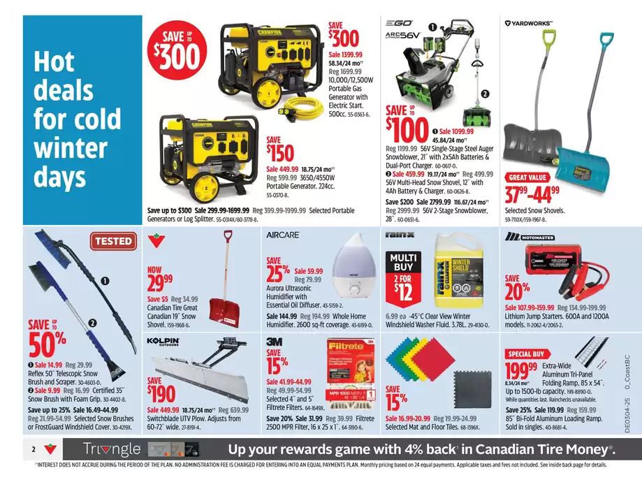 Canadian Tire catalogue in Courtenay | Exclusive bargains | 2025-01-17 - 2025-01-23