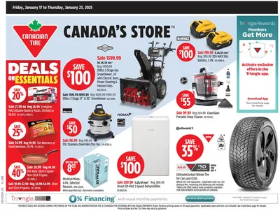 Canadian Tire catalogue in Saint John | Our best offers for you | 2025-01-17 - 2025-01-23