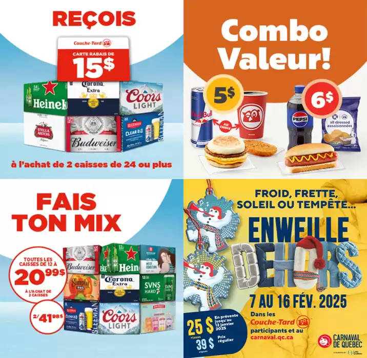 Couche-Tard catalogue in Montreal | Current deals and offers | 2025-01-15 - 2025-01-29