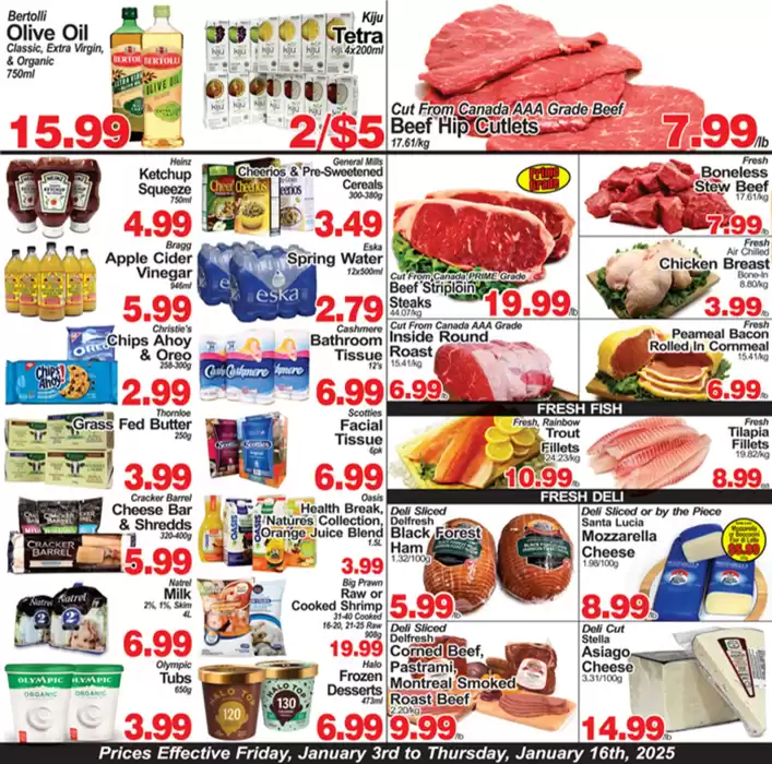 Greco's Fresh Markets catalogue in Richmond Hill | Current deals and offers | 2025-01-15 - 2025-01-16