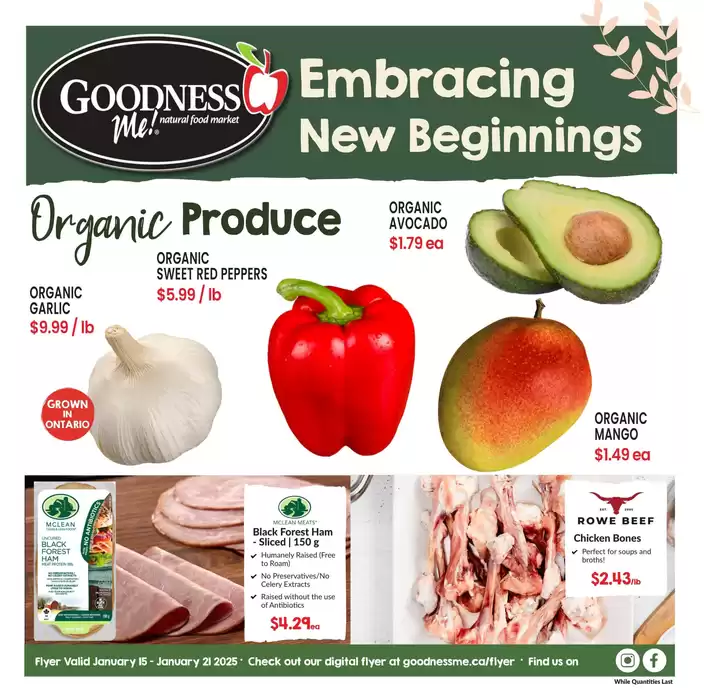 Goodness Me catalogue in Barrie | Embracing New Beginnings | 2025-01-15 - 2025-01-21