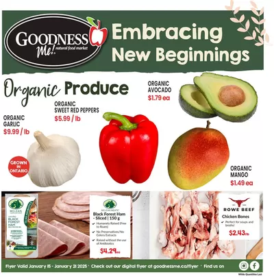 Grocery offers in Keswick | Embracing New Beginnings in Goodness Me | 2025-01-15 - 2025-01-21