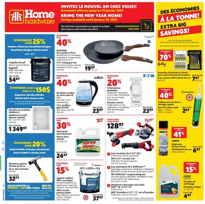 Home Hardware catalogue in Saint-Joseph-de-Beauce | Home Hardware weekly flyer | 2025-01-16 - 2025-01-29