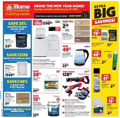 Home Hardware catalogue in Saint-Joseph-de-Beauce | Wide range of offers | 2025-01-16 - 2025-01-29