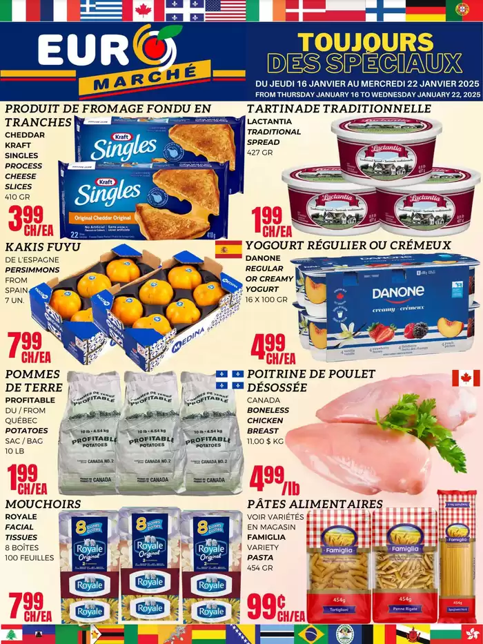 Euromarché catalogue in Montreal | Great offer for all customers | 2025-01-16 - 2025-01-23