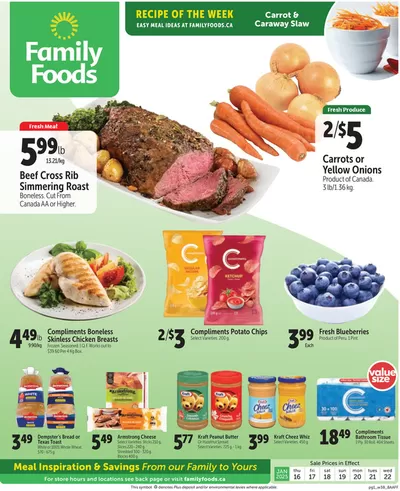 Family Foods catalogue in Edmonton | Family Foods weekly flyer | 2025-01-16 - 2025-01-23