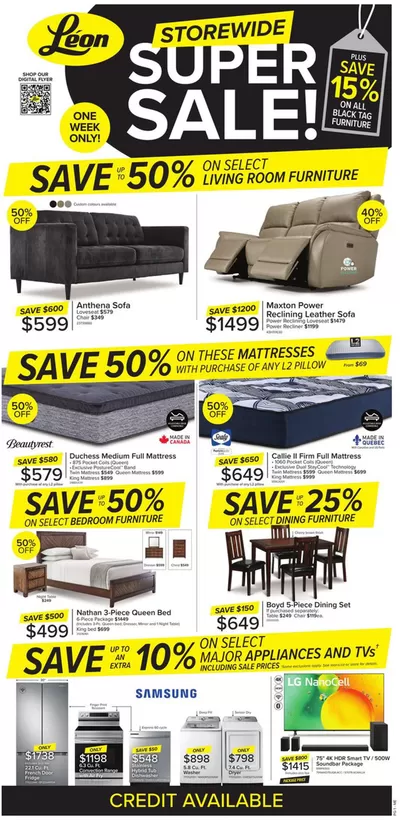 Leon's catalogue in Gander | Wide range of offers | 2025-01-16 - 2025-01-22