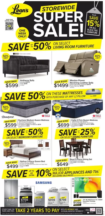 Leon's catalogue in Gander | New offers to discover | 2025-01-16 - 2025-01-22