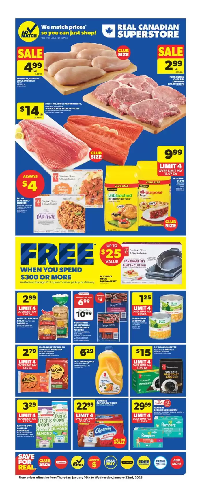 Real Canadian Superstore catalogue in Winnipeg | Wide range of offers | 2025-01-16 - 2025-01-22