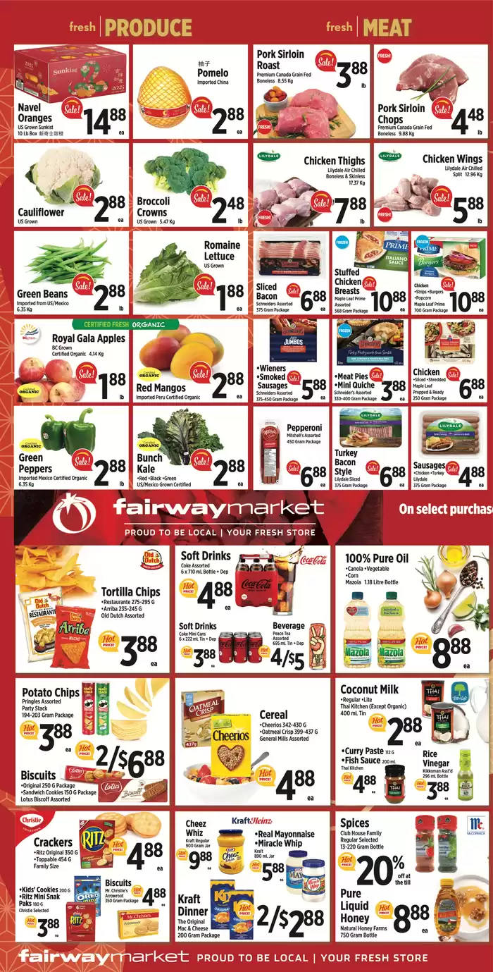 Fairway Market catalogue in Victoria BC | Fairway Market Weekly Flyer | 2025-01-16 - 2025-01-23