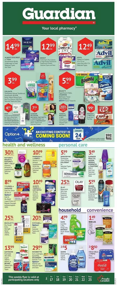 Guardian Pharmacy catalogue in Haute-Aboujagane | Guardian Pharmacy weekly flyer | 2025-01-17 - 2025-01-23