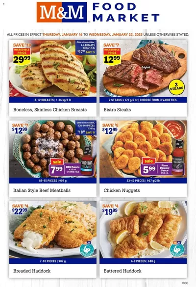 Grocery offers in Bauline | M&M Meat Shops weekly flyer in M&M Meat Shops | 2025-01-16 - 2025-01-22