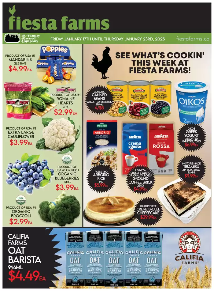 Fiesta Farms catalogue in Toronto | Fiesta Farms | 2025-01-17 - 2025-01-24