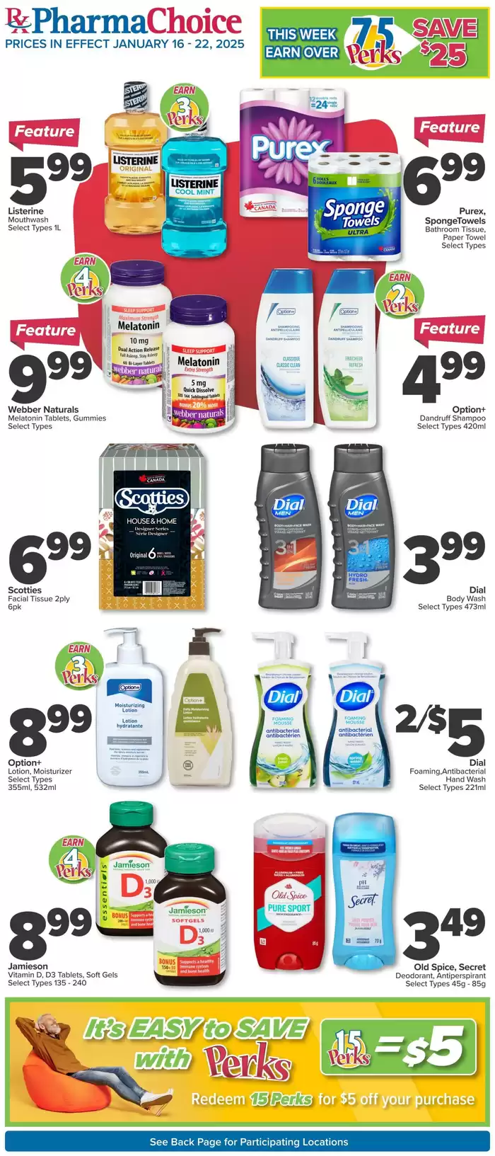 PharmaChoice catalogue in Hodgson MB | Exclusive deals and bargains | 2025-01-16 - 2025-01-22