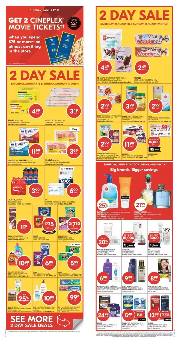 Shoppers Drug Mart catalogue in Thunder Bay | Current special promotions | 2025-01-18 - 2025-01-23