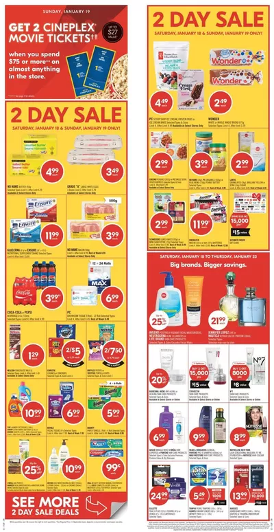 Grocery offers in Hamilton | Current special promotions in Shoppers Drug Mart | 2025-01-18 - 2025-01-23