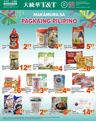 T&T Supermarket catalogue | Discover attractive offers | 2025-01-17 - 2025-01-30