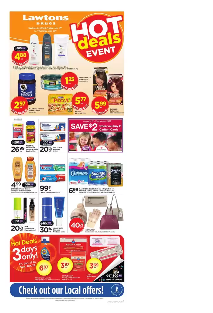 Lawtons Drugs catalogue in Truro | Exclusive deals and bargains | 2025-01-17 - 2025-01-23