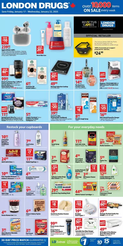 Pharmacy & Beauty offers in Pilot Butte | London Drugs Weekly ad in London Drugs | 2025-01-17 - 2025-01-22