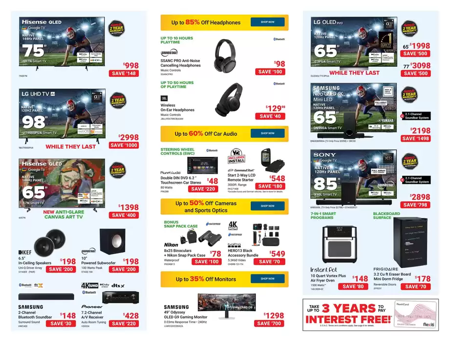 Visions Electronics catalogue in Grande Prairie | Flyer | 2025-01-17 - 2025-01-23