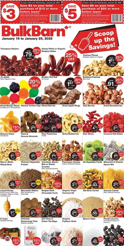 Bulk Barn catalogue in Marshall | Bulk Barn Weekly ad | 2025-01-16 - 2025-01-29