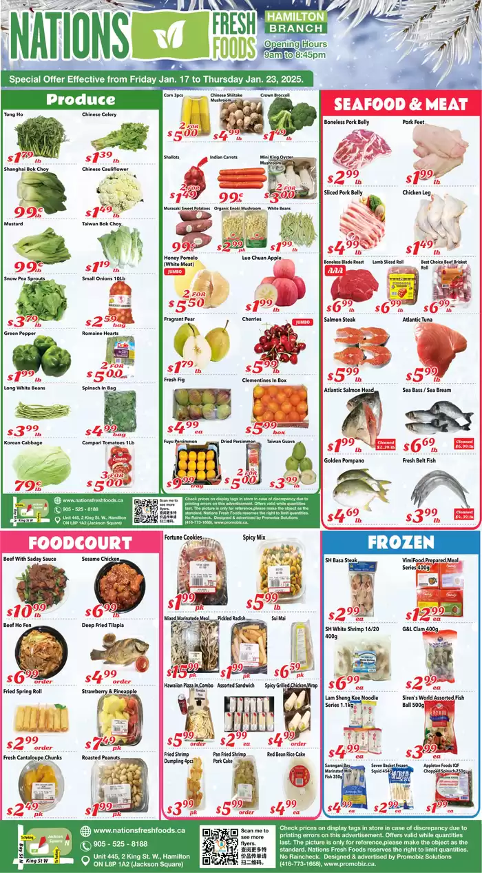 Nations Fresh Foods catalogue in Toronto | Our best deals for you | 2025-01-17 - 2025-01-24