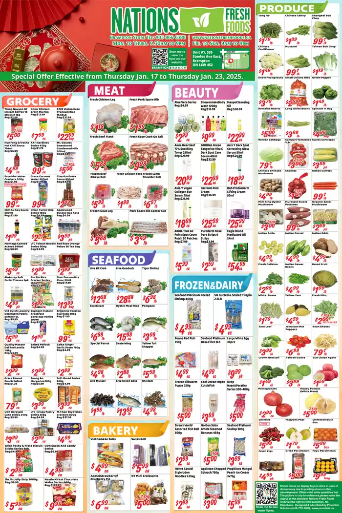 Oceans Fresh Food Market catalogue in Mississauga | Exclusive deals and bargains | 2025-01-18 - 2025-01-25