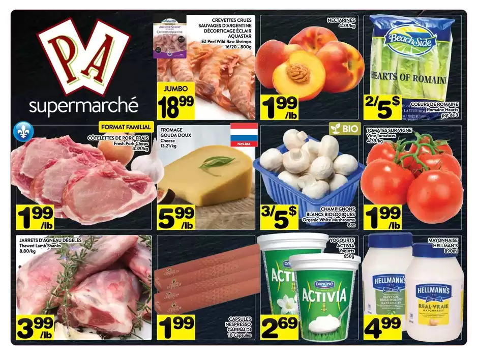 Supermarché PA catalogue in Laval | Spéciaux de la semaine | 2025-01-20 - 2025-01-26